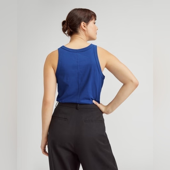EVERLANE The Organic Cotton Cutaway Tank - Picture 3 of 5